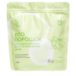 ЕКОпорошок для прання дитячих білих та кольорових речей